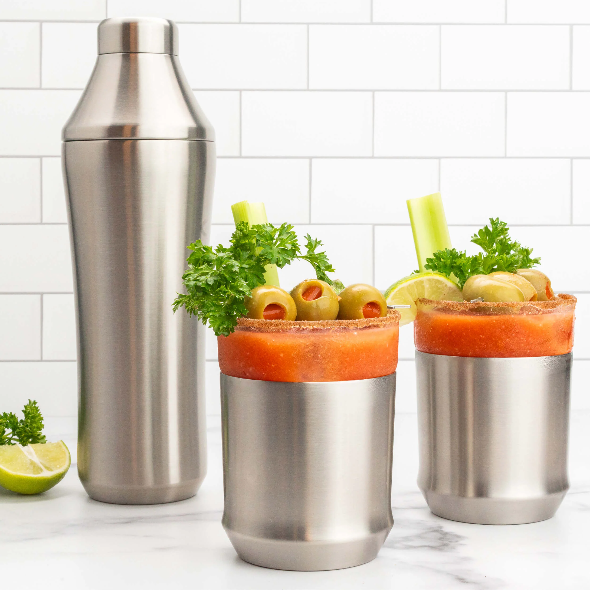 Two Elevated Craft® Hybrid Cocktail Shakers - Image 7